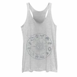 Hot Sale 🔔 Unbranded Juniors' Sun & Moon Astrology Graphic Tank 🔔