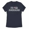 Top 10 😉 Unbranded Juniors' Proud American Retro Typographic Tee 🔥