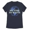New 👏 Unbranded Juniors' Earth Day 50 Years No Time To Waste Tee ⌛