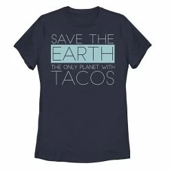 Wholesale 🔥 Unbranded Juniors' Earth Is The Only Planet With Tacos Tee 🔔