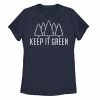 Deals 🧨 Unbranded Juniors' Fifth Sun "Keep It Green" Graphic Tee 🌟