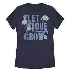 Wholesale ❤️ Unbranded Juniors' Let Love Grow Daisies Graphic Tee 🥰