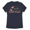 Coupon ⌛ Unbranded Juniors' "Natural Wonder" Mountain Range & Moon Graphic Tee 🔥