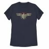 Cheap 🔥 Unbranded Juniors' Captain Marvel Costume Logo Graphic Tee ✨