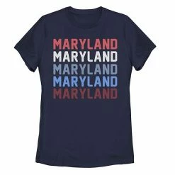Promo ✔️ Unbranded Juniors' Maryland State Graphic Tee 🥰