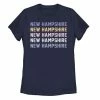 Coupon ❤️ Unbranded Juniors' New Hampshire Stack Graphic Tee 🎁