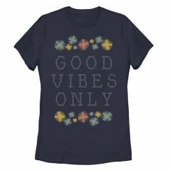 New ⌛ Unbranded Juniors' Good Vibes Only Graphic Tee 🤩