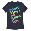 Promo 🔔 Unbranded Juniors' "Good Vibes Or Good Bye" Graphic Tee 🧨