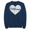 Discount ✔️ Unbranded Juniors' California Heart Fleece Graphic Sweatshirt 🧨