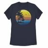 Hot Sale 💯 Unbranded Juniors' Palm Tree Sunset Silhouette Graphic Tee 😍