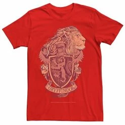 Buy 🥰 Unbranded Men's Harry Potter Gryffindor House Crest Graphic Tee ⌛