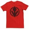 Flash Sale 🥰 Unbranded Men's Star Wars The Rise Of Skywalker Sith Trooper Logo Graphic Tee 🔔