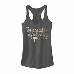 Hot Sale 🔔 Unbranded Juniors' "Be Proud Of Who You Are" Script Stack Tank Top 🥰