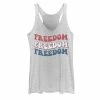 Promo ⭐ Unbranded Juniors' Fifth Sun Freedom Word Stack Tank 🥰
