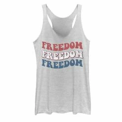 Promo ⭐ Unbranded Juniors' Fifth Sun Freedom Word Stack Tank 🥰