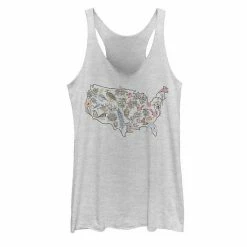 Top 10 👍 Unbranded Juniors' USA State Icons Tank Top 😍
