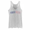 Cheapest 🛒 Unbranded Juniors' Americana Red White And Blue "Freedom" Tank 😉