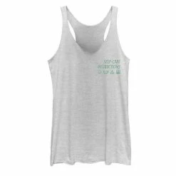 Hot Sale ✔️ Unbranded Juniors' Self-Care Instructions Graphic Tank 💯