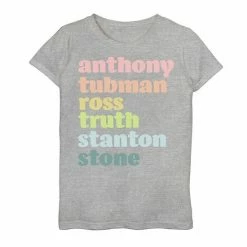 Outlet 😀 Unbranded 👧 Girls 7-16 American 👩 Women Text Tee White 😉