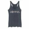 Cheap 🔥 Unbranded Juniors' 🎄 Christmas Joyful Typographic Tank Top 😉