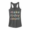 Promo 👏 Unbranded Juniors' Make Today Count Graphic Tank 🔔