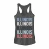Deals 👏 Unbranded Juniors' Illinois Colorful Graphic Tank 💯