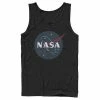 New ⌛ Unbranded Men's NASA Retro Distressed Classic Logo Graphic Tank 😍