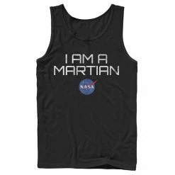 Best Pirce 🥰 Unbranded Men's NASA I Am A Martian With Logo Graphic Tank 🛒