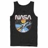 New 😉 Unbranded Men's NASA Retro Lift Off Space Graphic Tank 🎉