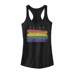 Best deal 🎉 Unbranded Juniors' Fifth Sun Pride Rainbow Paint Smear Tank Top 🛒