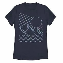 Top 10 ❤️ Unbranded Juniors' Holographic Sun Waves And Mountains Tee ✨