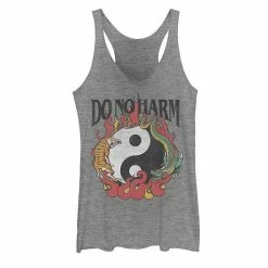 Wholesale 🔥 Unbranded Juniors' Yin Yang Flame Tattoo Style Tank Top 🔥