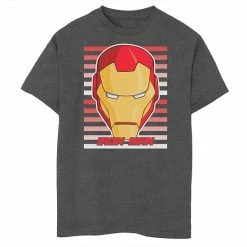 Promo 🔥 Unbranded Boys 8-20 Marvel Avengers Assemble Iron Man Face Tee 🎁