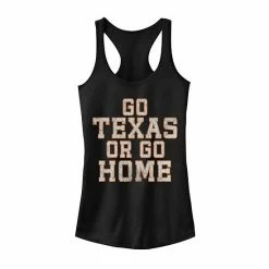 Best deal ⌛ Unbranded Juniors "Go Texas Or Go Home" Graphic Tank 😉