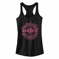 Promo 🔔 Unbranded Juniors' Fifth Sun Namaste Flower Geometric Ideal Racerback Tank 👍