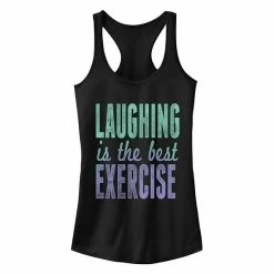 Top 10 ❤️ Unbranded Juniors' Chin-Up Laughing Is Exercise Racerback Tank 😍