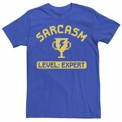 Budget 👍 Unbranded Men's Sarcasm Level Expert Graphic Tee ✨