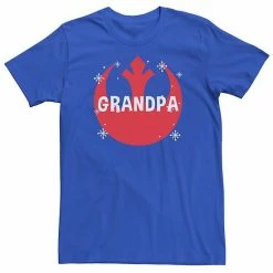 Promo 🎁 Unbranded Men's Star Wars 🎄 Christmas Rebel Grandpa Tee ❤️