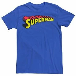 Best Sale ✨ Unbranded Men's DC Comics Superman Vintage Text Graphic Tee 🌟