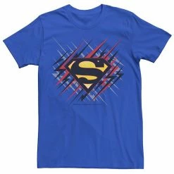 Flash Sale 🤩 Unbranded Men's DC Comics Superman Lightning Chest Logo Graphic Tee ❤️