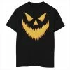 Outlet 🧨 Unbranded Boys 8-20 🎃 Halloween Jack-O'-lantern Scary Grin Graphic Tee 🌟
