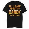 Best Sale 👍 Unbranded Boys 8-20 All I Care About Is 🍬 Candy Corn Graphic Tee 🛒
