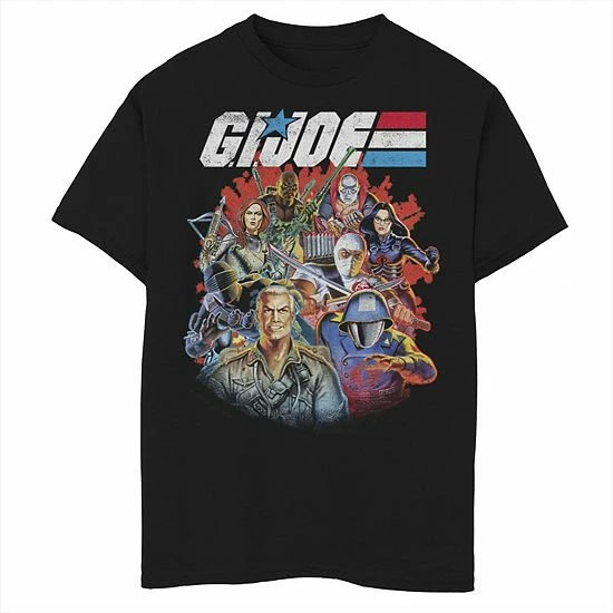 Cheap ๐ Unbranded Boys 8-20 G.I. Joe Group Shot Fade Graphic Tee ๐ฅ