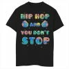 Cheapest 😍 Unbranded Boys 8-20 Hip Hop You Don't Stop Colorful Bunnies Easter Graphic Tee ⭐