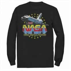 Best reviews of ✔️ Unbranded Men's NASA Retro Space Shuttle Program Long Sleeve Graphic Tee 👏