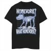Cheap 👍 Unbranded Boys 8-20 What Homework 🐕 Dog X-Ray Graphic Tee 👍