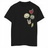 Budget 🧨 Unbranded Boys 8-20 Rock On Left Chest Patches Graphic Tee 😀