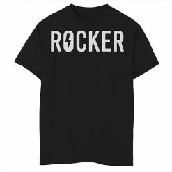 Cheap 🔔 Unbranded Boys 8-20 Rocker Simple Graphic Tee 🎉