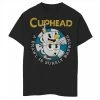 Budget 👏 Unbranded Boys 8-20 Cuphead Mugman Poker Chip Brewing Brawl Graphic Tee 🔔