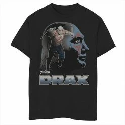 Hot Sale 👏 Unbranded Boys 8-20 Marvel Infinity War Drax Big Head Profile Graphic Tee 🎁